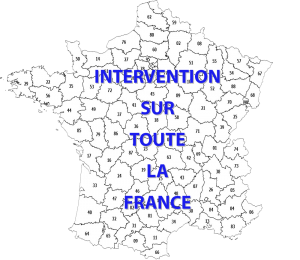 Carte départements France